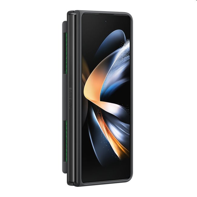 Pouzdro Silicone Cover s poutkem pro Samsung Galaxy Z Fold4, black Pouzdro Silicone Cover s poutkem pro Samsung Galaxy Z Fold4, black