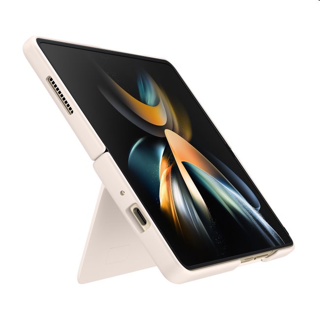 Pouzdro Slim Standing Cover pro Samsung Galaxy Z Fold4, sand Pouzdro Slim Standing Cover pro Samsung Galaxy Z Fold4, sand
