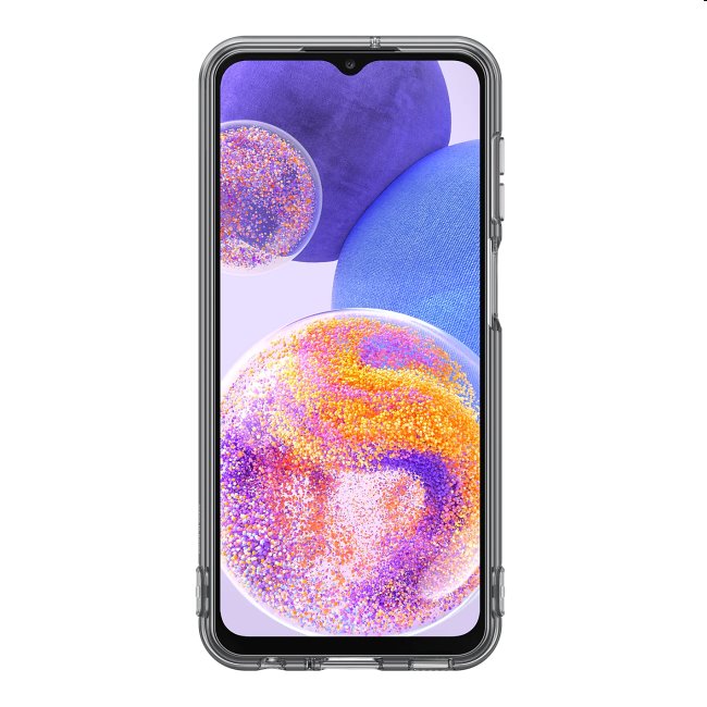 Pouzdro Soft Clear Cover pro Samsung Galaxy A23, black Pouzdro Soft Clear Cover pro Samsung Galaxy A23, black