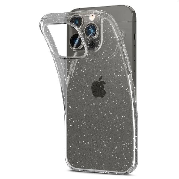 Pouzdro Spigen Liquid Crystal Glitter pro Apple iPhone 14 Pro, crystal quartz