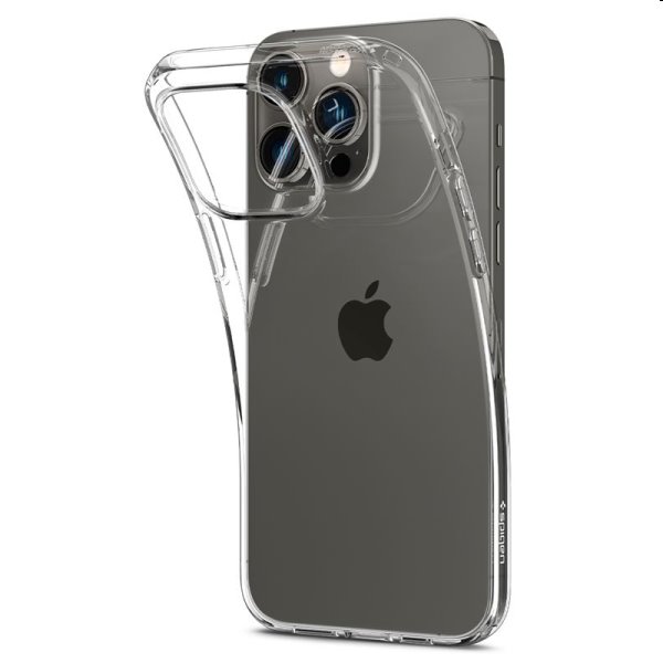 Pouzdro Spigen Liquid Crystal Glitter pro Apple iPhone 14 Pro, transparentní