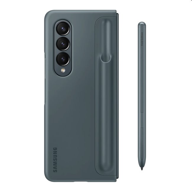 Pouzdro Standing Cover a S Pen pro Samsung Galaxy Z Fold4, moss gray