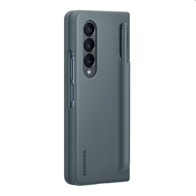 Pouzdro Standing Cover a S Pen pro Samsung Galaxy Z Fold4, moss gray