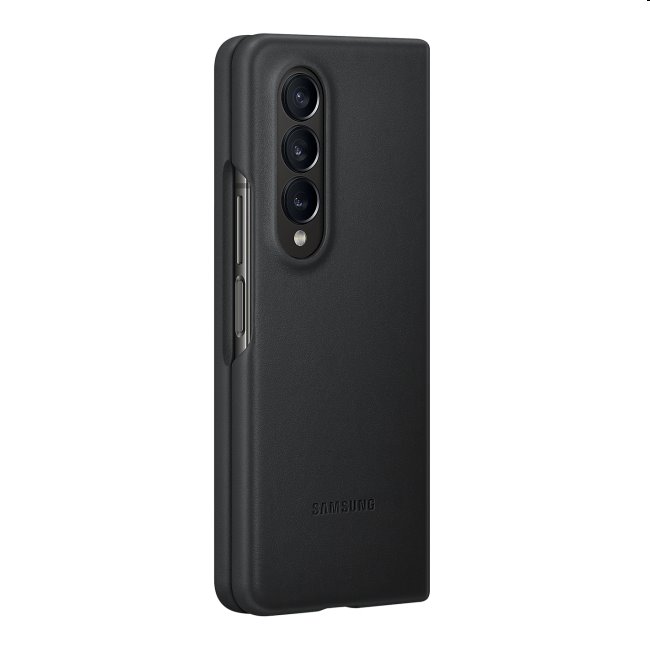 Pouzdro Standing Leather Cover pro Samsung Galaxy Z Fold4, black Pouzdro Standing Leather Cover pro Samsung Galaxy Z Fold4, black