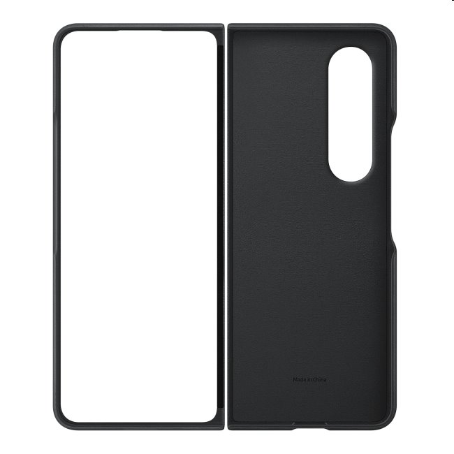Pouzdro Standing Leather Cover pro Samsung Galaxy Z Fold4, black