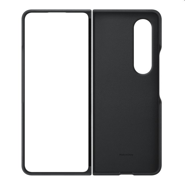 Pouzdro Standing Leather Cover pro Samsung Galaxy Z Fold4, black Pouzdro Standing Leather Cover pro Samsung Galaxy Z Fold4, black