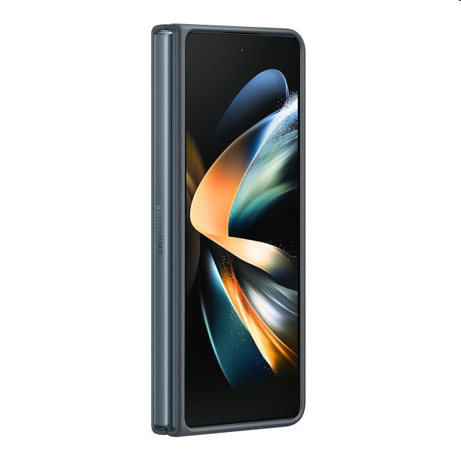 Pouzdro Standing Leather Cover pro Samsung Galaxy Z Fold4, moss gray Pouzdro Standing Leather Cover pro Samsung Galaxy Z Fold4, moss gray