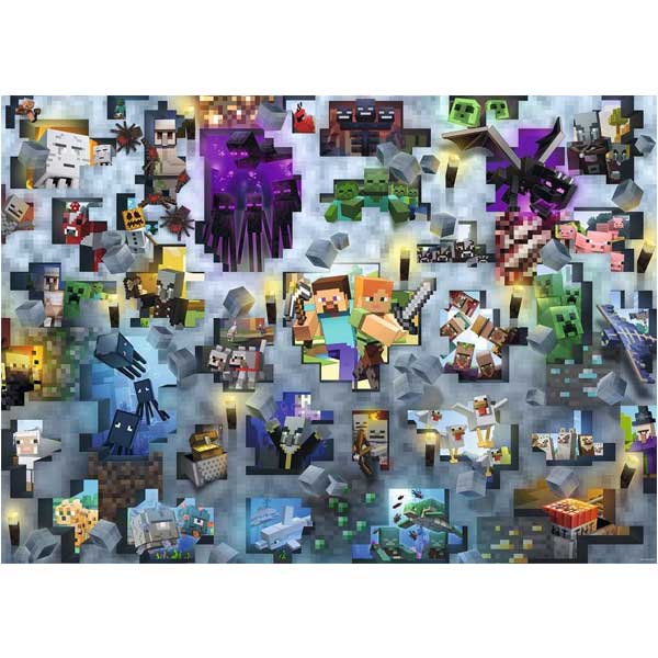 Puzzle Minecraft Mobs 1000 pcs