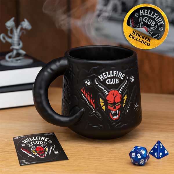 Hrnek Hellfire Club Demon Embossed (Stranger Things) Hrnek Hellfire Club Demon Embossed (Stranger Things)