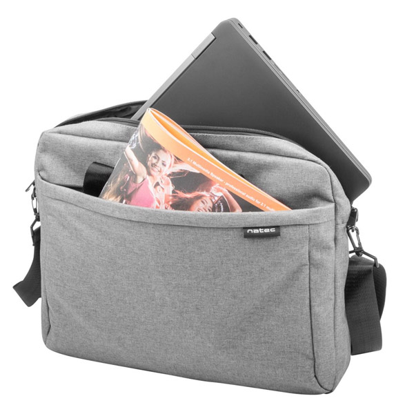 Taška na notebook Natec Mustela 15,6", šedá Taška na notebook Natec Mustela 15,6", šedá