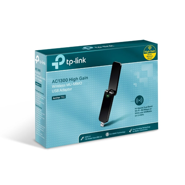 TP-Link Archer T4U, Dual Band Wireless USB Adapter