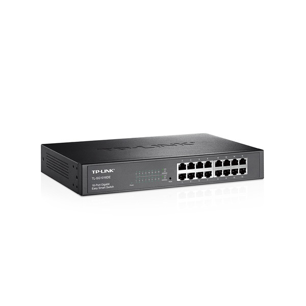 TP-Link TL-SG1016DE 16-Port Gigabit Easy Smart Network Switch TP-Link TL-SG1016DE 16-Port Gigabit Easy Smart Network Switch