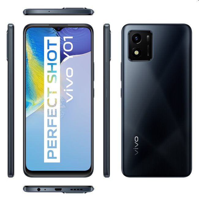 Vivo Y01, 3/32GB, elegant black Vivo Y01, 3/32GB, elegant black