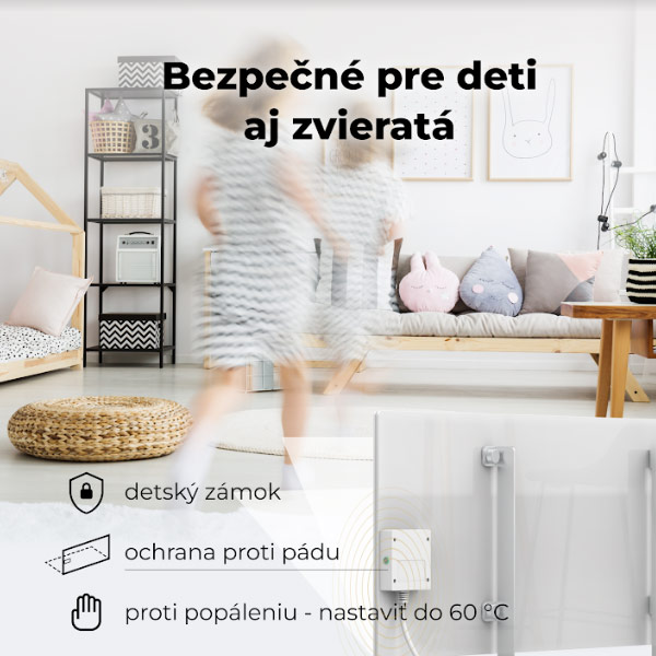 Aeno Premium Eco Smart Heater AGH0001S bílý