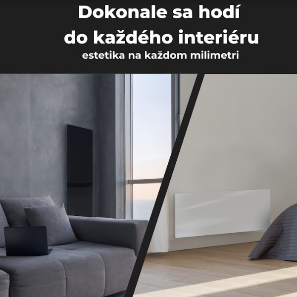 Aeno Premium Eco Smart Heater AGH0002S černý Aeno Premium Eco Smart Heater AGH0002S černý