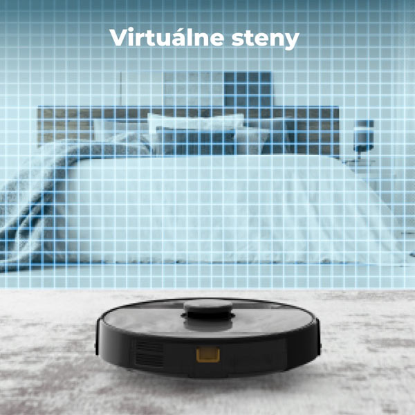 Aeno Robotický vysavač RC3S SMART černý Aeno Robotický vysavač RC3S SMART černý