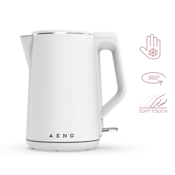 Aeno Rýchlovarná konvice EK2 - 1,5l, 2200W, bílá Aeno Rýchlovarná konvice EK2 - 1,5l, 2200W, bílá