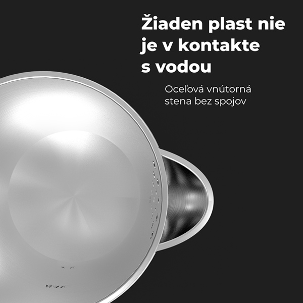 Aeno Rýchlovarná konvice EK2 - 1,5l, 2200W, bílá