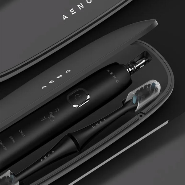 Aeno Ultra sonický zubní kartáček DB4 černá + cestovní pouzdro Aeno Ultra sonický zubní kartáček DB4 černá + cestovní pouzdro