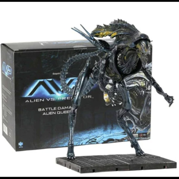 Akční figurka Battle Damage Alien Queen 1:18 (Alien vs. Predator)