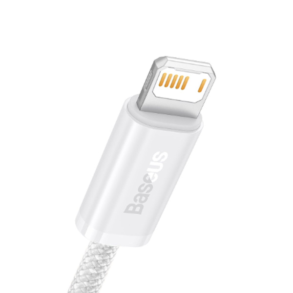 Baseus nabíjecí datový kabel USB/Lightning 2m, bílý Baseus nabíjecí datový kabel USB/Lightning 2m, bílý