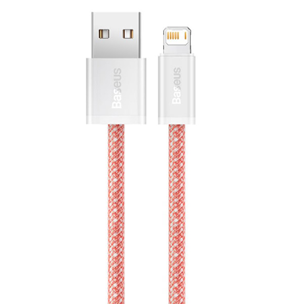 Baseus nabíjecí datový kábel USB/Lightning 2m, oranžový