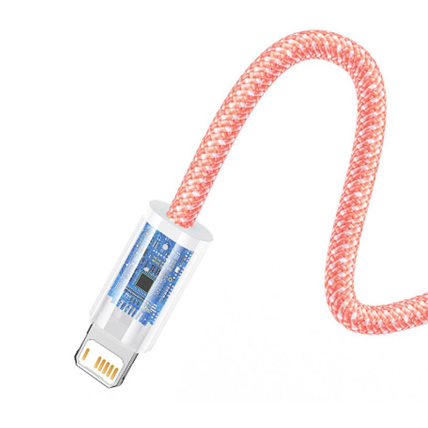 Baseus nabíjecí datový kábel USB/Lightning 2m, oranžový