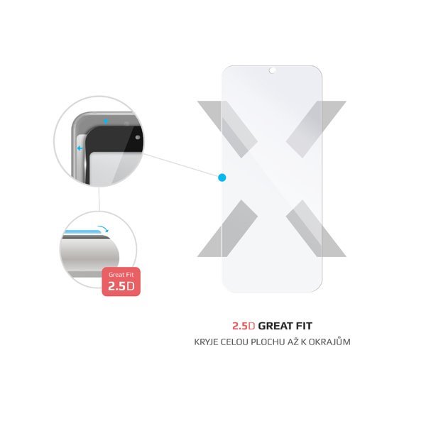 FIXED ochranné tvrzené sklo pro Motorola Moto E32 FIXED ochranné tvrzené sklo pro Motorola Moto E32