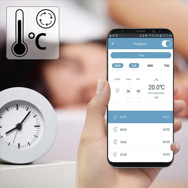 Hama SMART termostatická hlavice pro regulaci vytápění