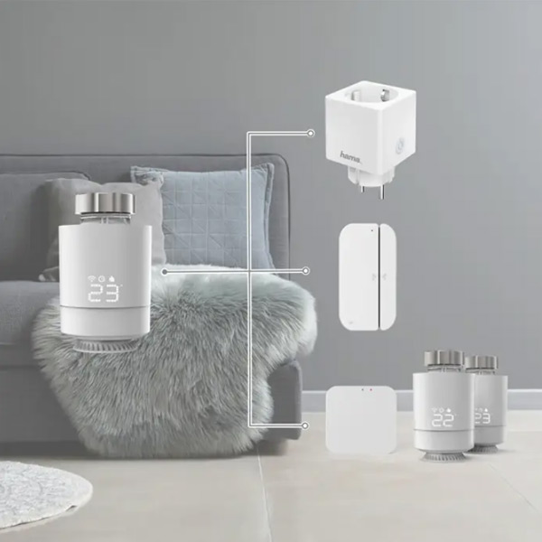 Hama SMART termostatická hlavice pro regulaci vytápění Hama SMART termostatická hlavice pro regulaci vytápění