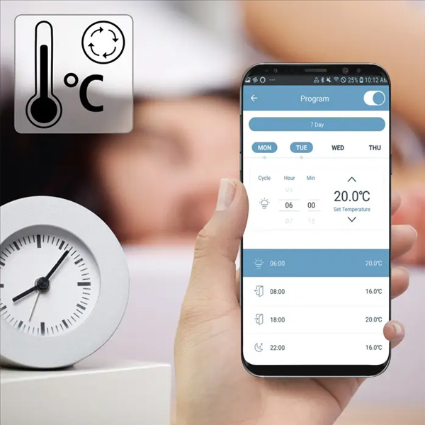Hama SMART termostatická hlavice pro regulaci vytápění