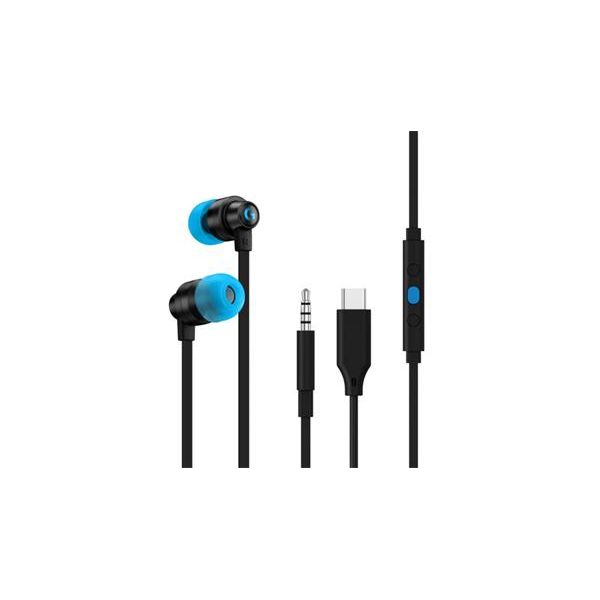 Logitech G333 - herné slúchadlá do uší, 3,5mm + USB-C, čierne Logitech G333 - herné slúchadlá do uší, 3,5mm + USB-C, čierne