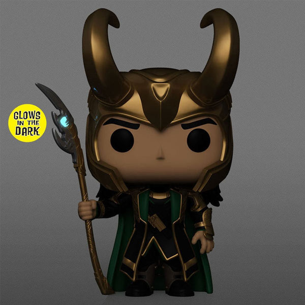POP! Loki with Scepter, Avengers (Marvel) Special Edition (Svieti v tme) POP! Loki with Scepter, Avengers (Marvel) Special Edition (Svieti v tme)