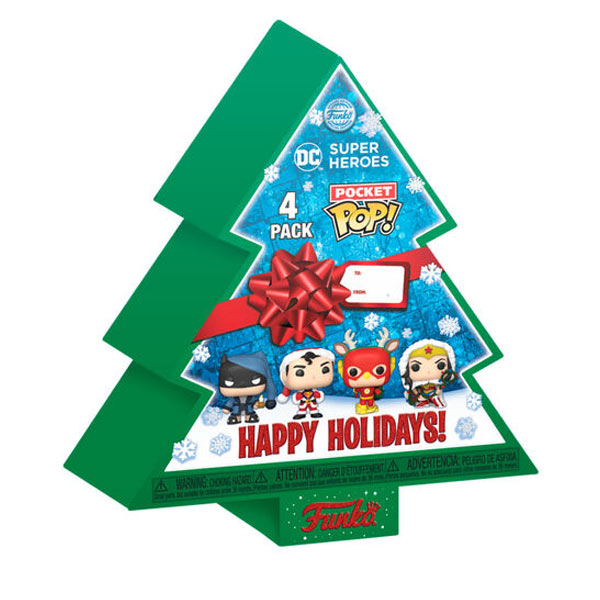 POP! Tree Holiday Box 4 pieces (DC Comics) POP! Tree Holiday Box 4 pieces (DC Comics)