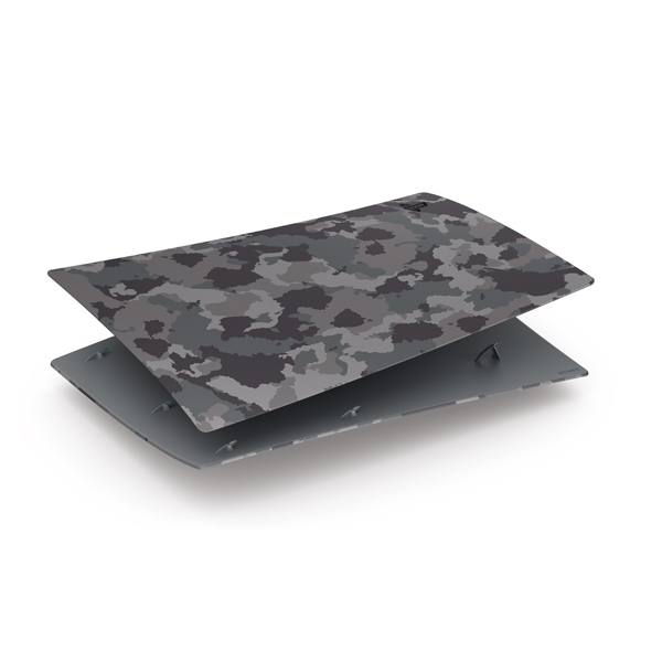 Kryt na konzoli PlayStation 5 Digital, gray camouflage Kryt na konzoli PlayStation 5 Digital, gray camouflage
