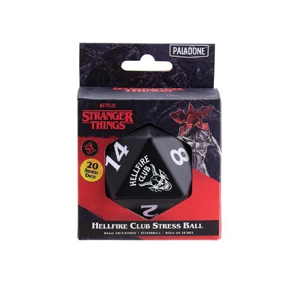 Stranger Things Hellfire Club Dice Stress Ball