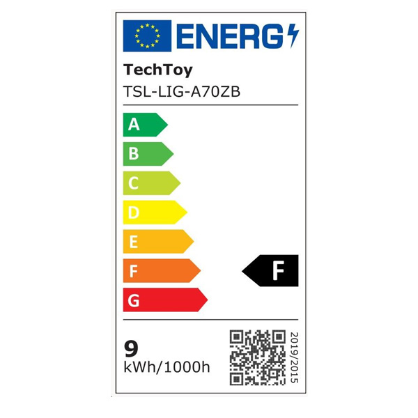 TechToy Smart Bulb RGB 9W E27 ZigBee