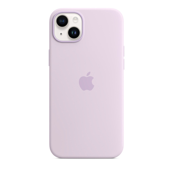 Apple iPhone 14 Plus Silicone Case with MagSafe, lilac