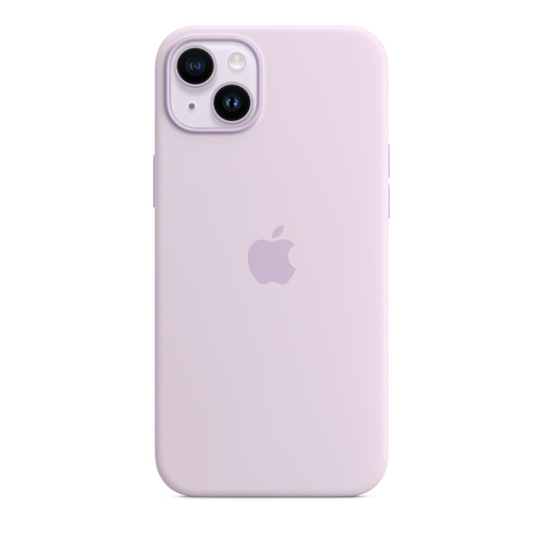 Apple iPhone 14 Plus Silicone Case with MagSafe, lilac Apple iPhone 14 Plus Silicone Case with MagSafe, lilac