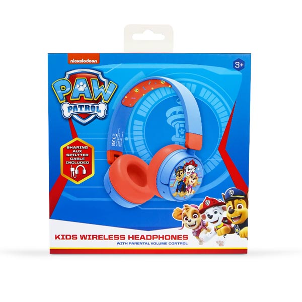 Dětské bezdrátové sluchátka OTL Technologies PAW Patrol