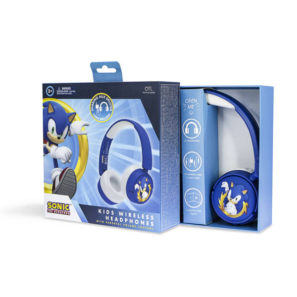 Dětské bezdrátové sluchátka OTL Technologies Sonic the Hedgehog Dětské bezdrátové sluchátka OTL Technologies Sonic the Hedgehog