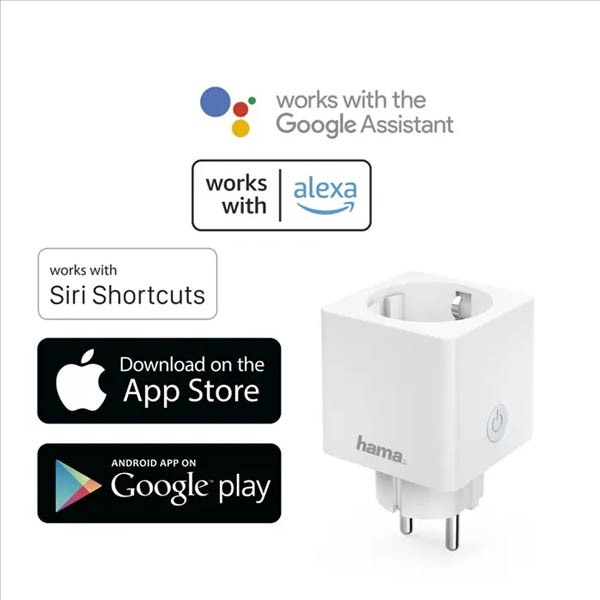 Hama SMART WiFi Mini zásuvka Hama SMART WiFi Mini zásuvka