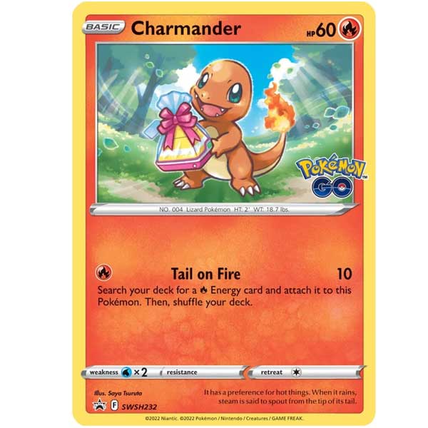 Kartová hra Pokémon TCG: GO Pin Collection Charmander (Pokémon)