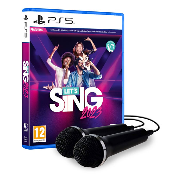 Let’s Sing 2023 + 2 mikrofony