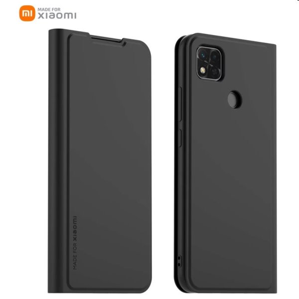 Made for Xiaomi Book pouzdro pro Xiaomi Redmi 9C/10A, černé Made for Xiaomi Book pouzdro pro Xiaomi Redmi 9C/10A, černé