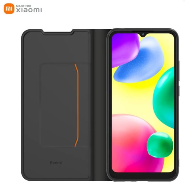 Made for Xiaomi Book pouzdro pro Xiaomi Redmi 9C/10A, černé