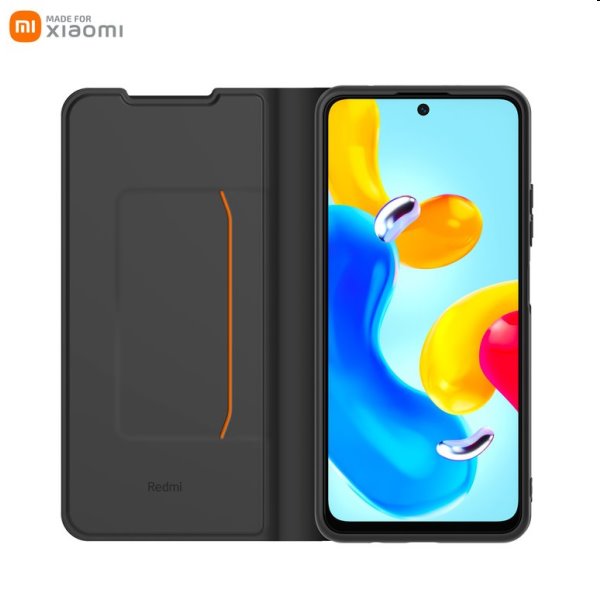 Made for Xiaomi Book pouzdro pro Xiaomi Redmi Note 11s 5G, černé