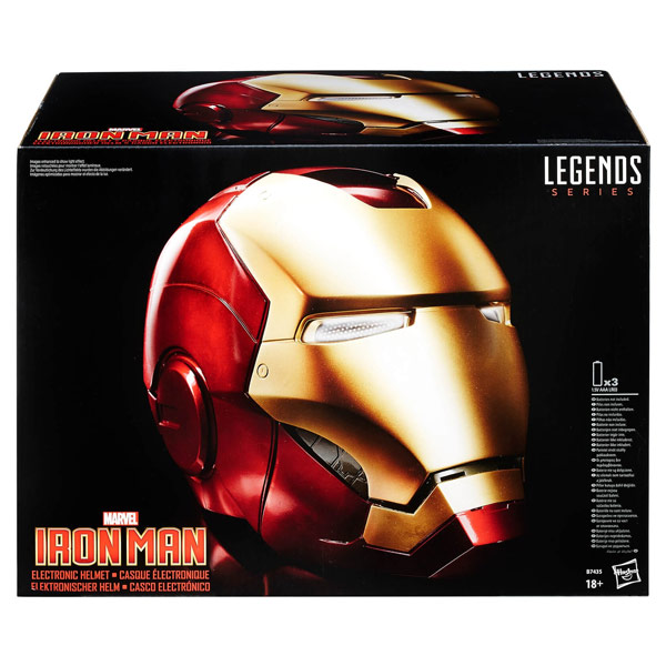 Marvel Legends Series Iron Man Iron Man Electronic Helmet (Marvel)