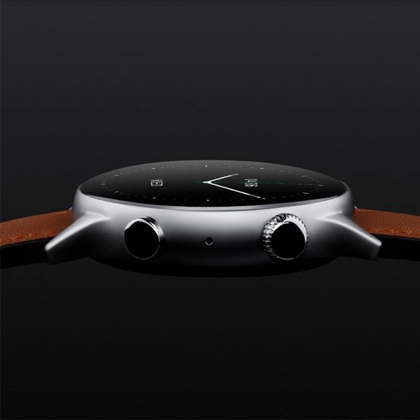 Niceboy WATCH GTR smart hodinky, stříbrné