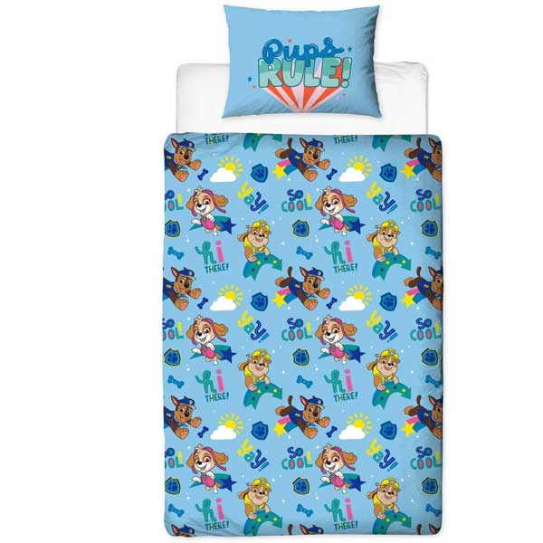 Povlečení Paw Patrol Single Bedding Duvet Set Single